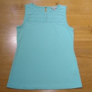 Banana Republic Aqua Sleeveless Top